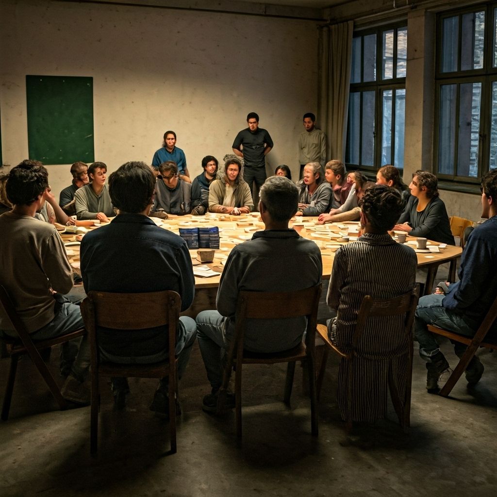 Community support meeting